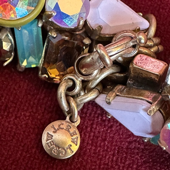 Colorful Gemstone Statement Necklace - Picture 8 of 8